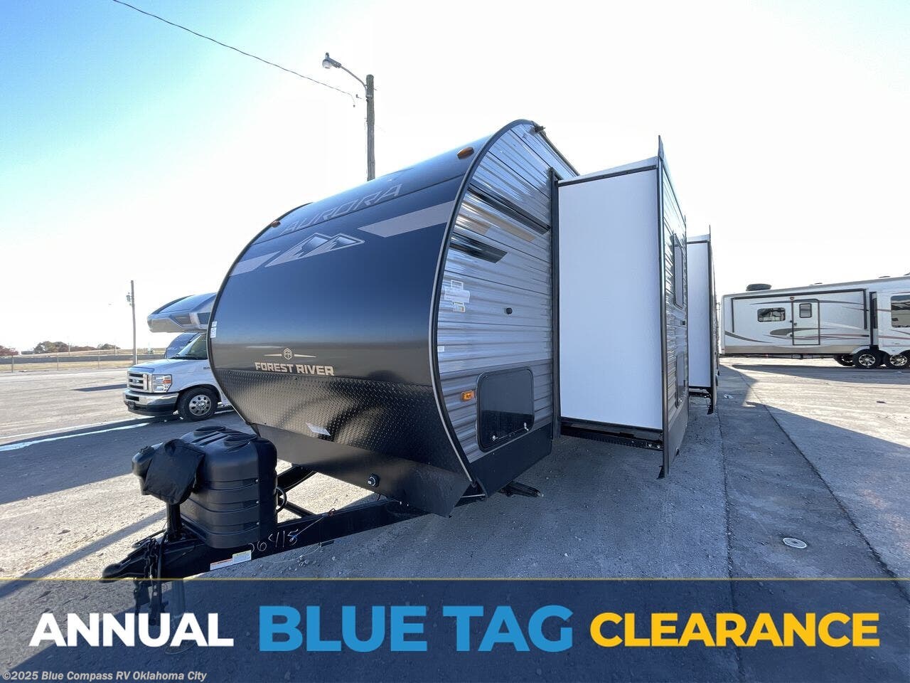 New 2026 Forest River Aurora 34BHTS (2 Queen Beds) available in Norman, Oklahoma