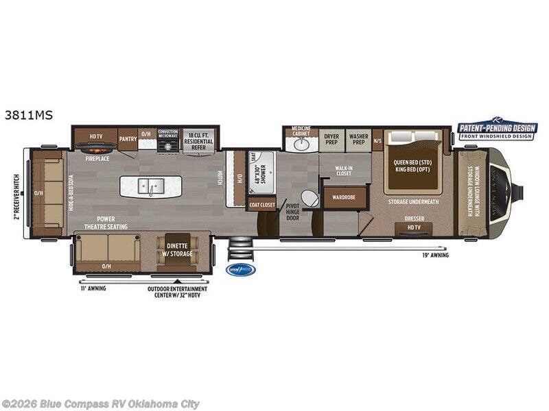 Used 2018 Keystone Montana 3811MS available in Norman, Oklahoma