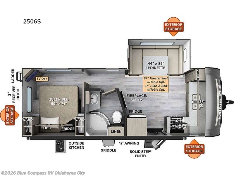 Used 2023 Forest River Rockwood Mini Lite 2506S available in Norman, Oklahoma