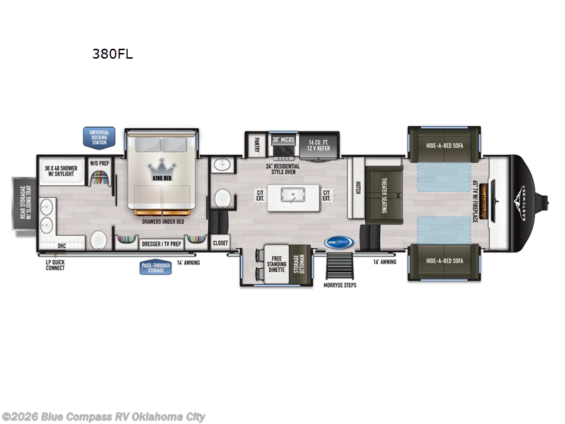 Used 2024 East to West Ahara 380FL available in Norman, Oklahoma