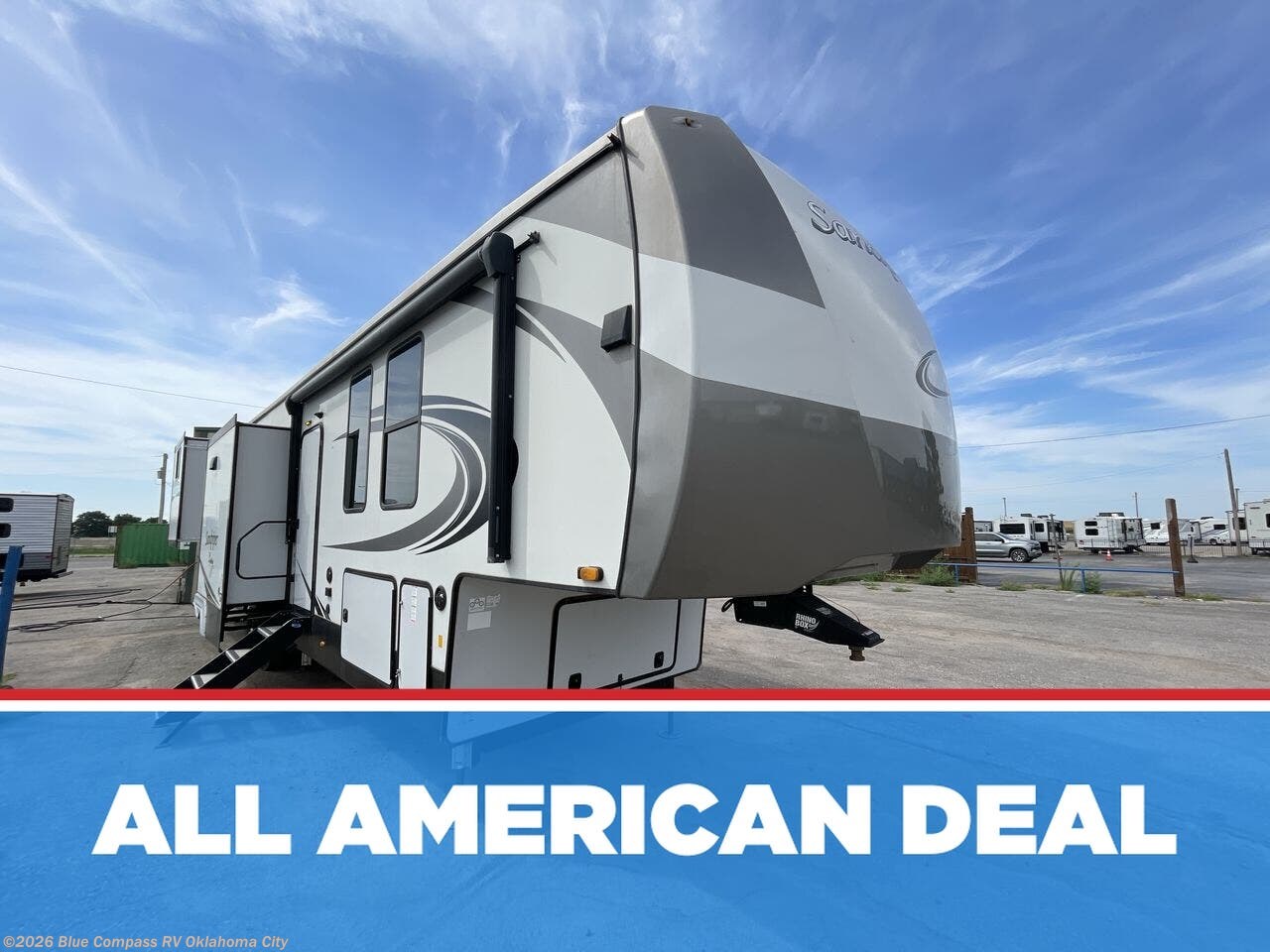 Used 2023 Forest River Sandpiper 388BHRD available in Norman, Oklahoma