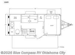 Used 2021 Sundowner TrailBlazer Trail Blazer 1669 available in Norman, Oklahoma
