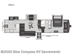 New 2026 Keystone Cougar 350LLK available in Rancho Cordova, California