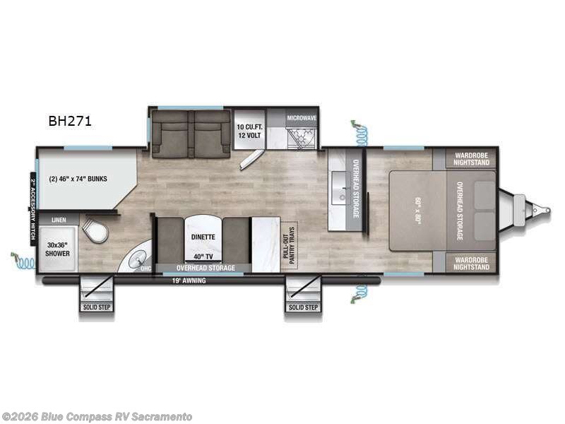 New 2026 Alliance RV Delta Ultra Lite BH271 available in Rancho Cordova, California