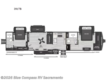 New 2027 Keystone Montana High Country 391TB available in Rancho Cordova, California