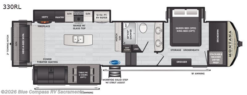 Used 2021 Keystone Montana High Country 330RL available in Rancho Cordova, California
