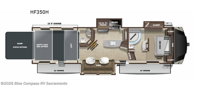 2020 Highland Ridge Highlander HF350H