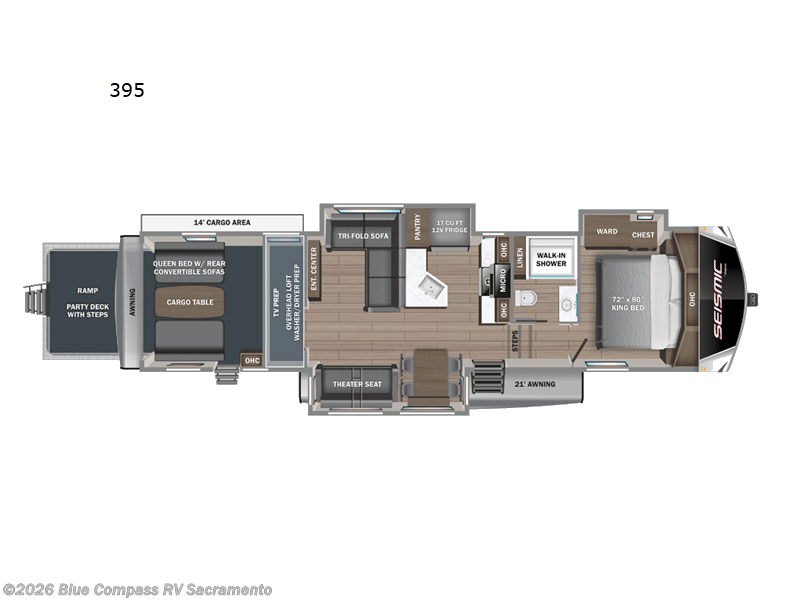 Used 2024 Jayco Seismic 395 available in Rancho Cordova, California