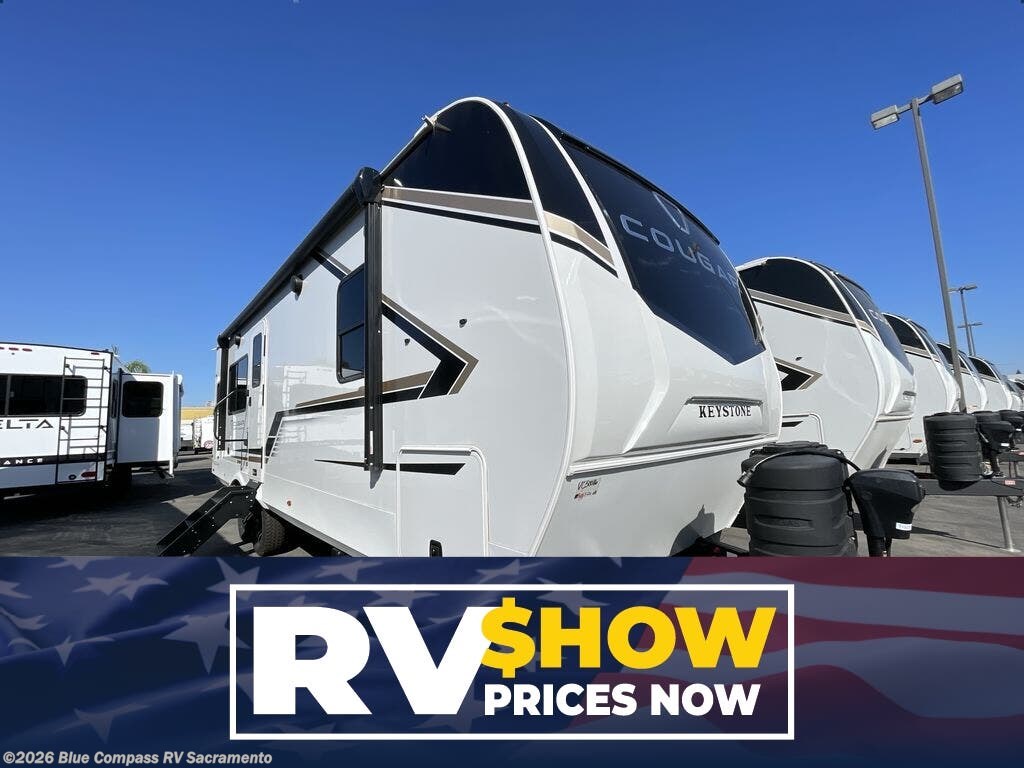 New 2027 Keystone Cougar Western Elevation 25MLWE available in Rancho Cordova, California