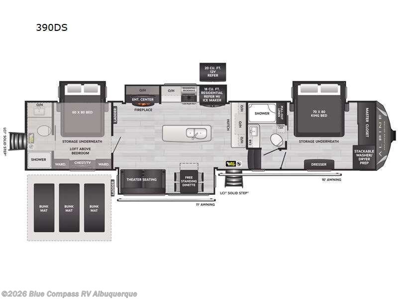Used 2025 Keystone Alpine Avalanche Edition 390DS available in Albuquerque, New Mexico