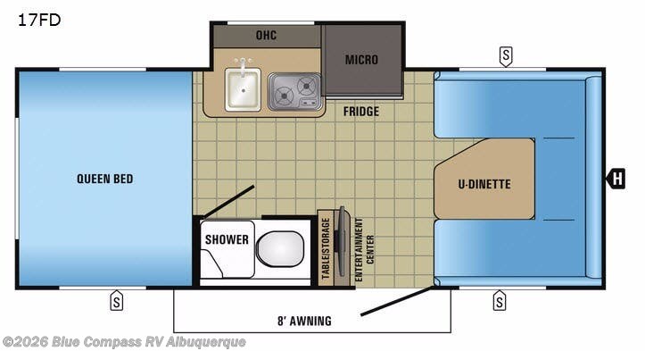 Used 2017 Jayco Hummingbird 17FD available in Albuquerque, New Mexico