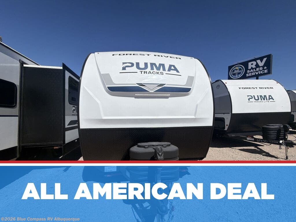 New 2026 Forest River Puma Tracks 2580RBSS available in Albuquerque, New Mexico