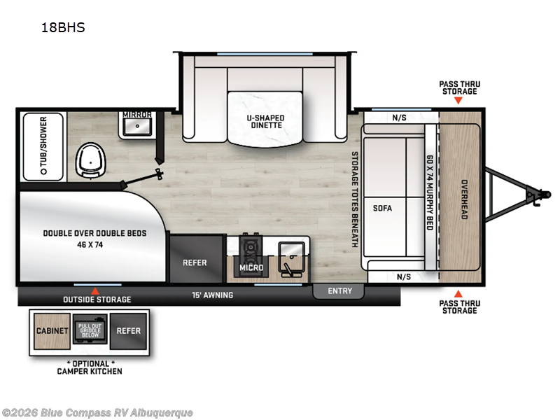 Used 2024 Forest River Aurora 18BHS available in Albuquerque, New Mexico
