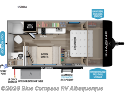 New 2027 Grand Design Imagine AIM 15RBA available in Albuquerque, New Mexico