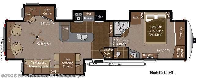 Used 2011 Keystone Montana 3400 RL available in Albuquerque, New Mexico