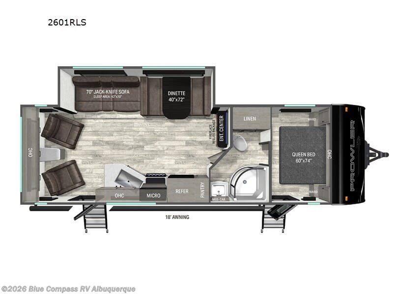 New 2027 Heartland Prowler 2601RLS available in Albuquerque, New Mexico