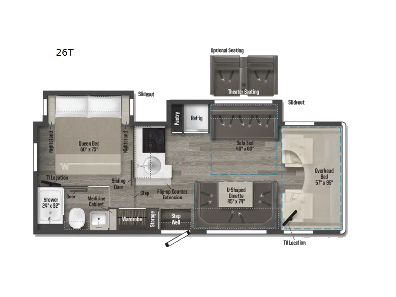 New 2026 Winnebago Spirit 26T available in Souderton, Pennsylvania