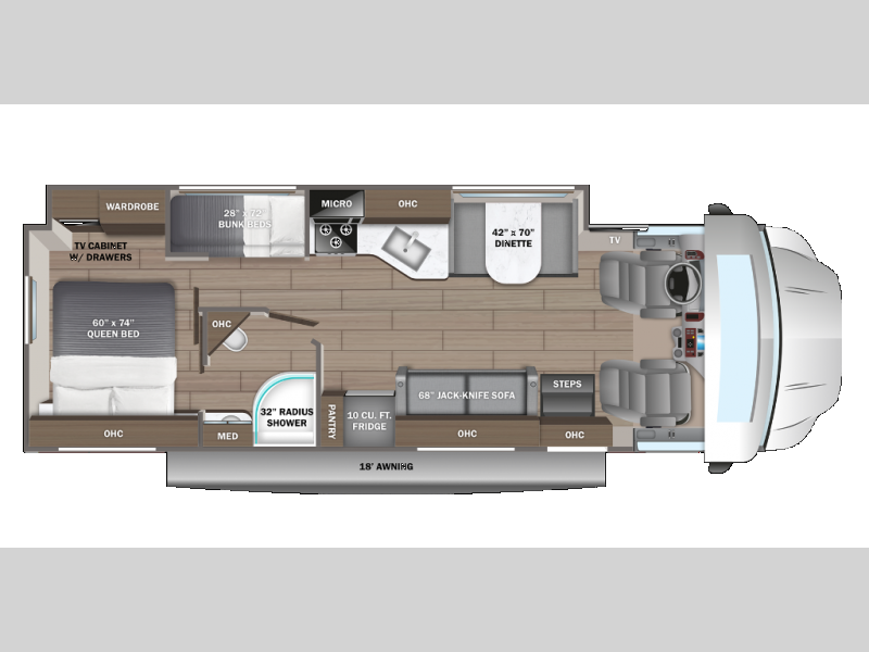 New 2026 Jayco Greyhawk XL 33F available in Souderton, Pennsylvania