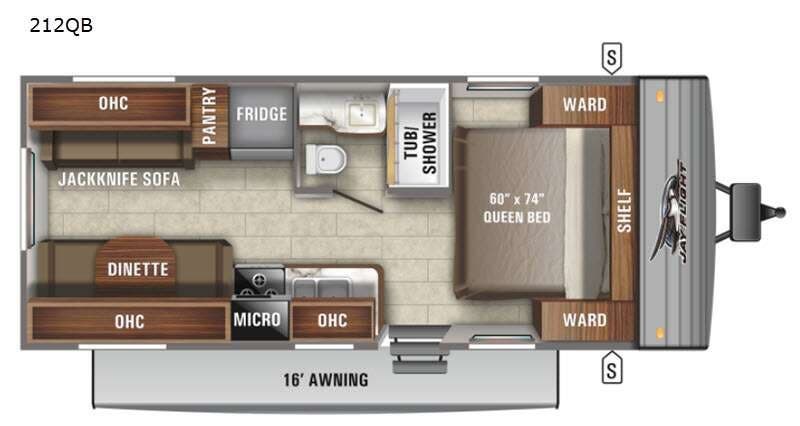 Used 2021 Jayco Jay Flight SLX 8 212QB available in Souderton, Pennsylvania