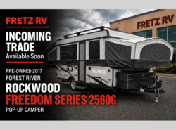 Used 2017 Forest River Rockwood Freedom Series 2560G available in Souderton, Pennsylvania