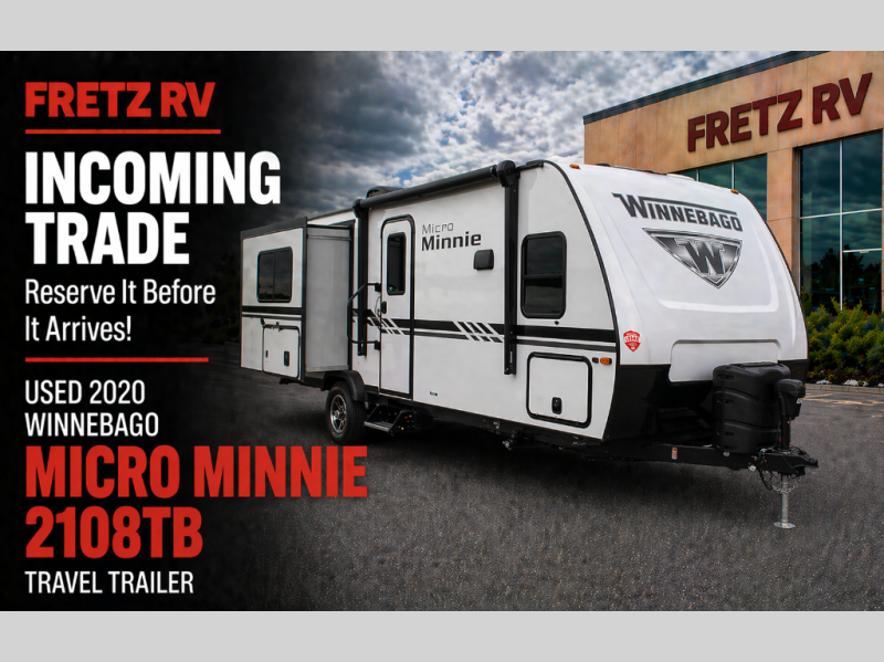 Used 2020 Winnebago Micro Minnie 2108TB available in Souderton, Pennsylvania