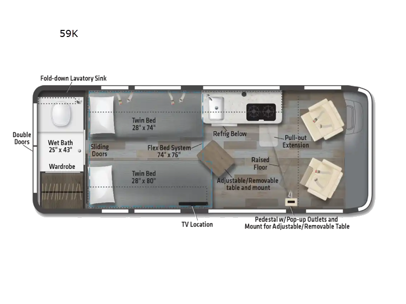 New 2027 Winnebago Travato 59K available in Souderton, Pennsylvania