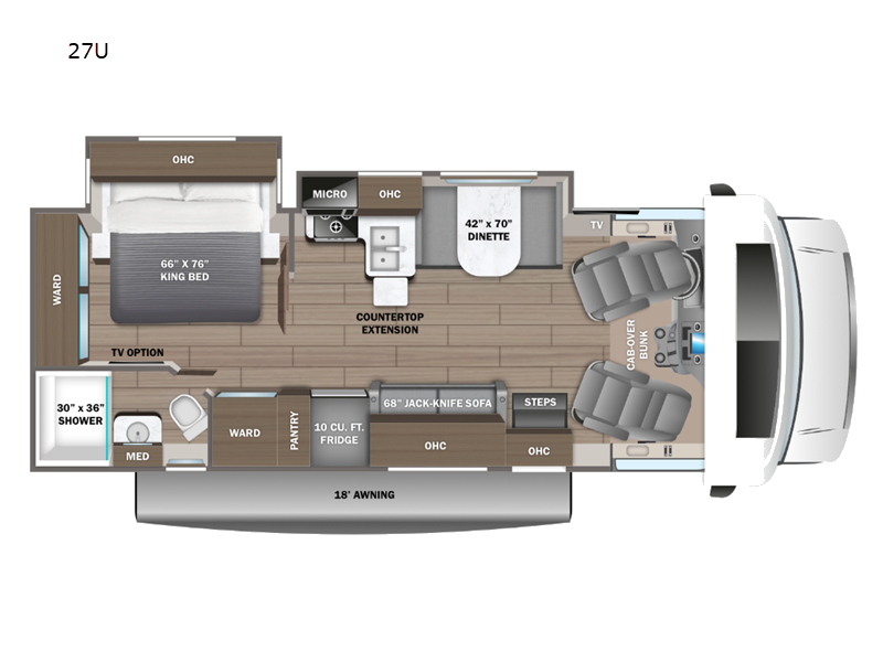 New 2027 Jayco Greyhawk 27U available in Souderton, Pennsylvania