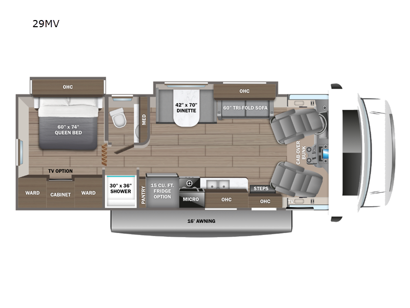 New 2027  Jayco Greyhawk 29MV by Jayco from Fretz RV in Souderton, PA