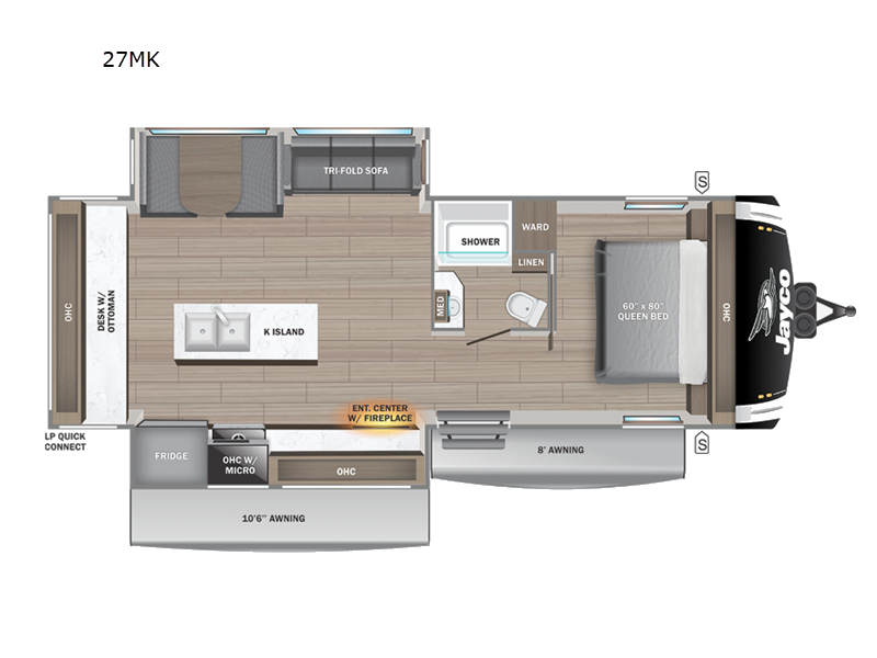 New 2027 Jayco Jay Feather 27MK available in Souderton, Pennsylvania