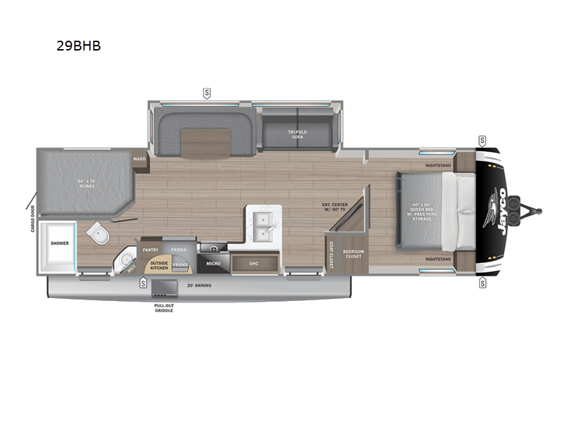 New 2027 Jayco Jay Feather 29BHB available in Souderton, Pennsylvania