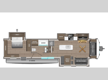 New 2027 Jayco Jay Flight Bungalow 401FLTS DS available in Souderton, Pennsylvania