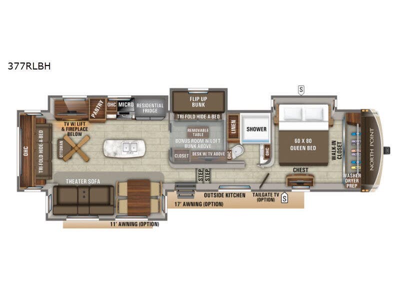 Used 2019 Jayco North Point 377RLBH available in Souderton, Pennsylvania