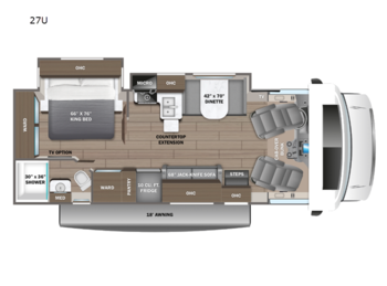 New 2027 Jayco Greyhawk 27U available in Souderton, Pennsylvania