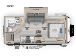 New 2027 Ember RV Overland Series 201FBQ available in Souderton, Pennsylvania
