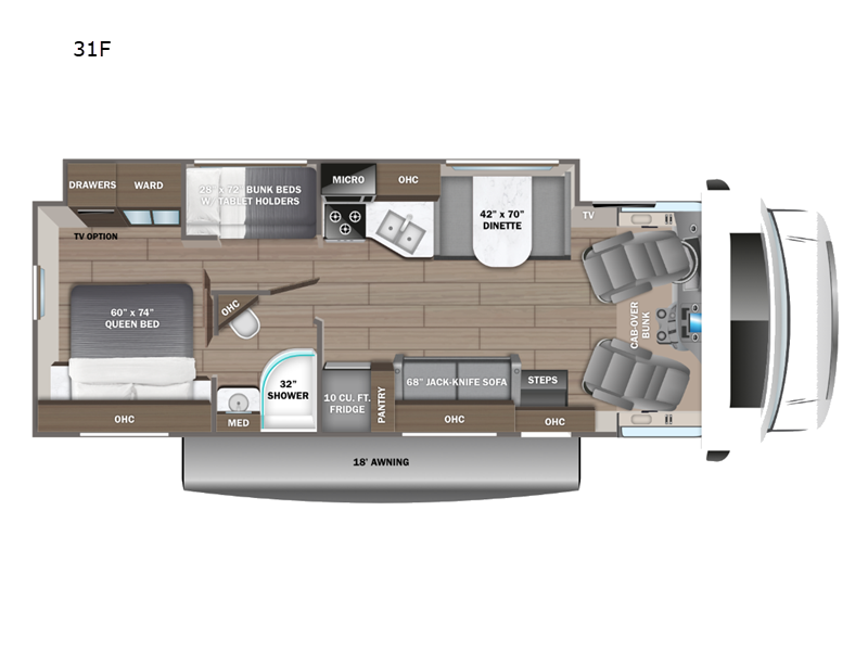 New 2027 Jayco Greyhawk 31F available in Souderton, Pennsylvania