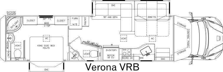 Used 2016  Renegade RV Verona 40VRB by Renegade RV from Fretz RV in Souderton, PA