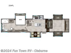 New 2024 Coachmen Chaparral 334FL available in Cleburne, Texas