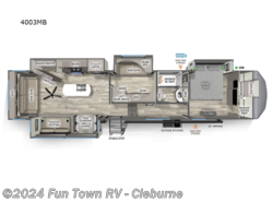 New 2025 Forest River Sandpiper 4003MB available in Cleburne, Texas