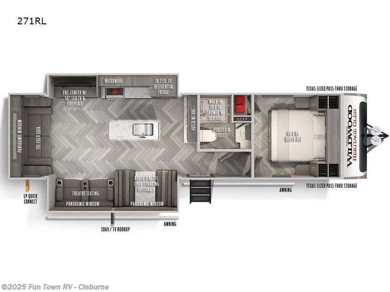 Used 2022 Forest River Wildwood Heritage Glen 271RL available in Cleburne, Texas