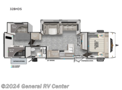 New 2025 Forest River Wildwood 32BHDS available in Brownstown Township, Michigan