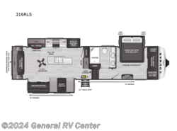 New 2025 Keystone Cougar 316RLS available in Mount Clemens, Michigan