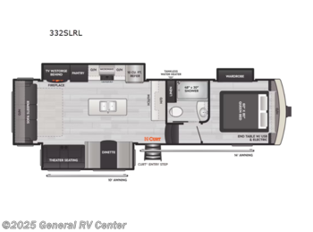 New 2023 Keystone Arcadia Super Lite 332SLRL available in Elizabethtown, Pennsylvania