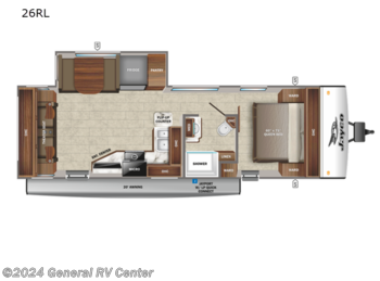 New 2022 Jayco Jay Feather 26RL available in Wixom, Michigan