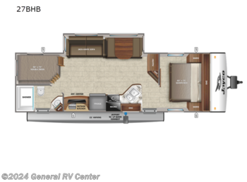 New 2023 Jayco Jay Feather 27BHB available in Wixom, Michigan