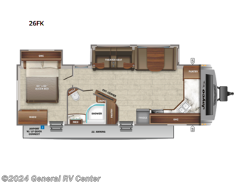 New 2023 Jayco White Hawk 26FK available in Wixom, Michigan