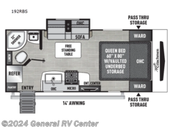 New 2024 Coachmen Freedom Express Ultra Lite 192RBS available in Wixom, Michigan