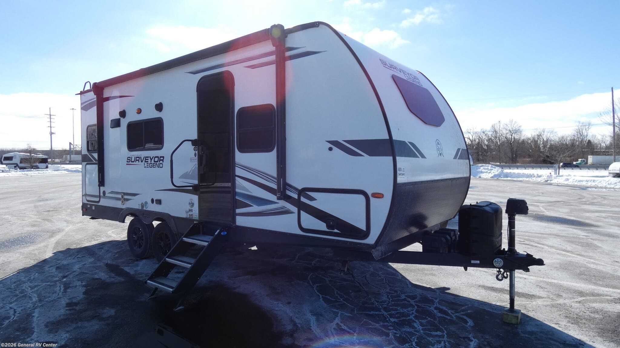 Used 2023 Forest River Surveyor Legend 203RKLE available in Wixom, Michigan