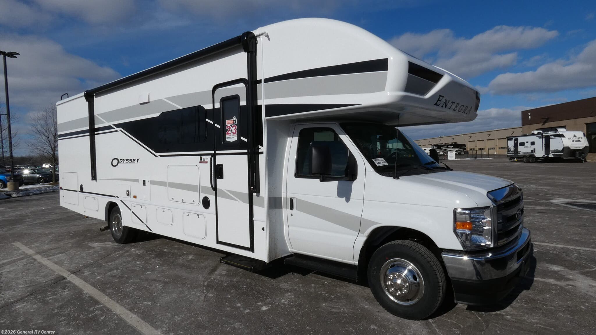 New 2026 Entegra Coach Odyssey 29V available in Wixom, Michigan
