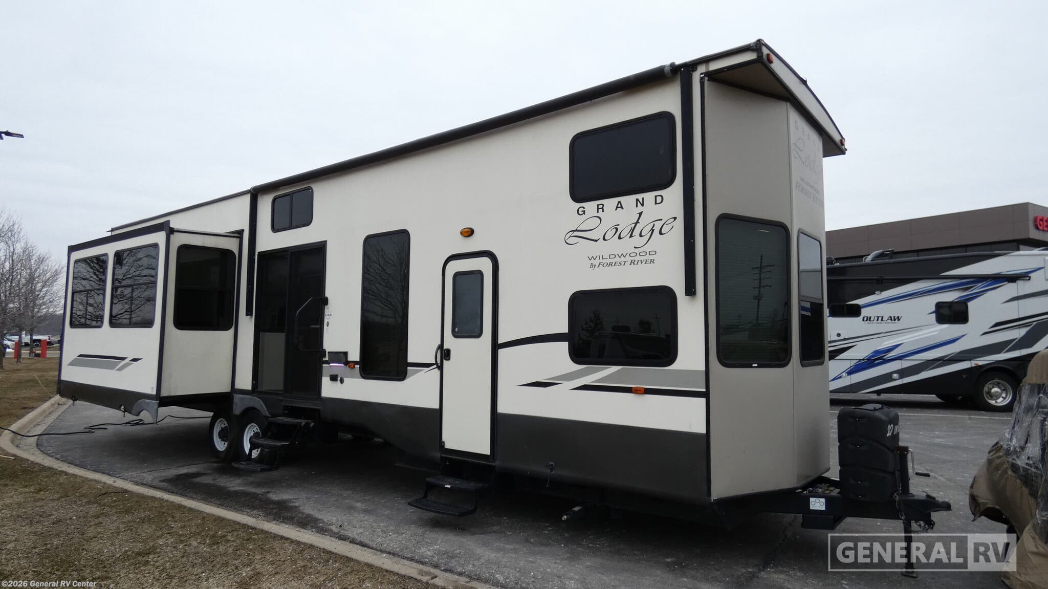 Used 2019 Forest River Wildwood Grand Lodge 42DL available in Wixom, Michigan