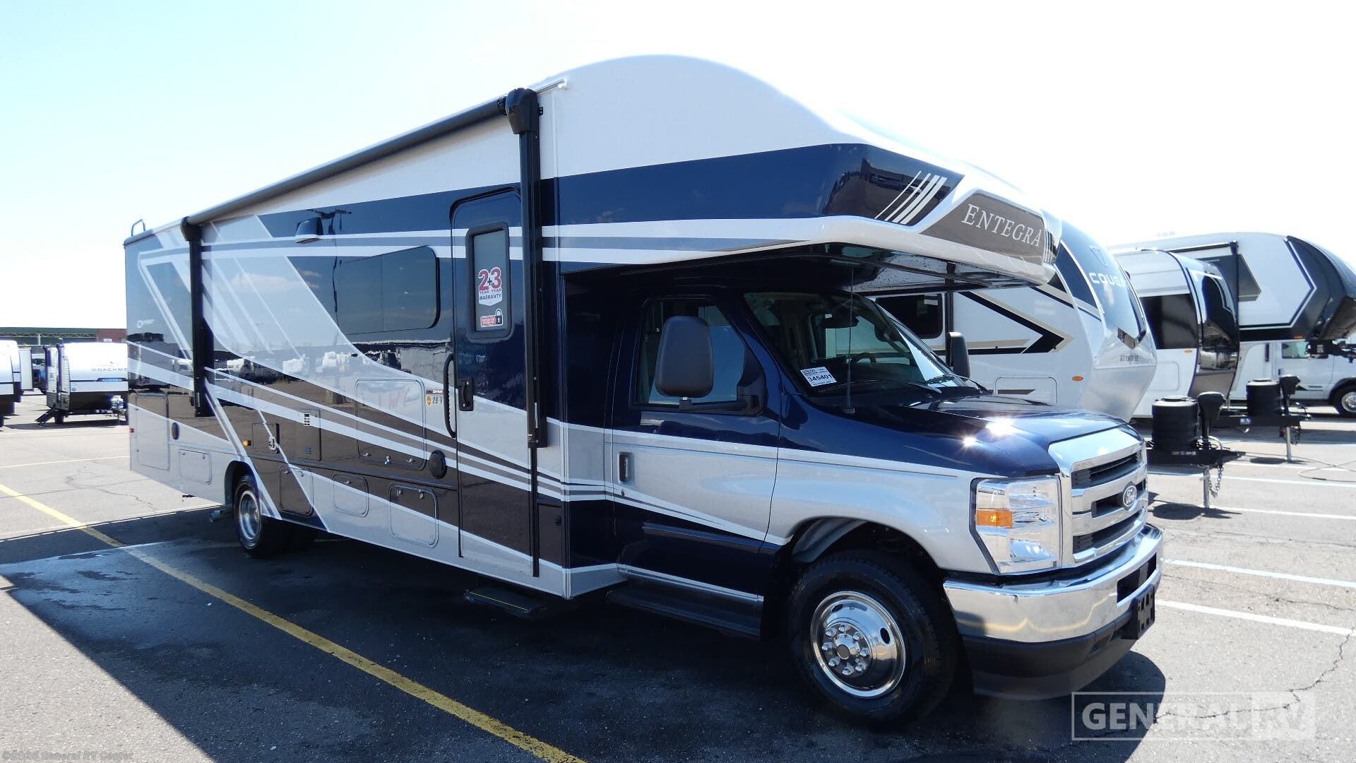 New 2026 Entegra Coach Odyssey 29V available in Wixom, Michigan